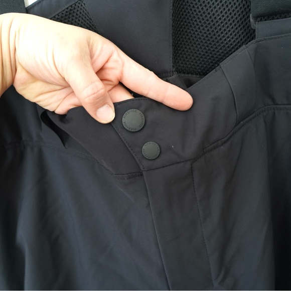 BOGNER MEN INSULATED SKI PANTS Bib Black Snow Ski Snowboarding Size XL - Picture 4 of 11